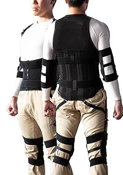 アトリエケー　ワーキングパワースーツ　ブラック　4Lサイズ アトリエケー Working Power Suit＆膝サポーターセット 作業